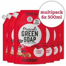 Marcel's Green Soap Argan & Oudh Handzeep Navulling 500 ML