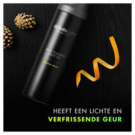 GilletteLabs Scheergel Snel Schuimend 198 ML
