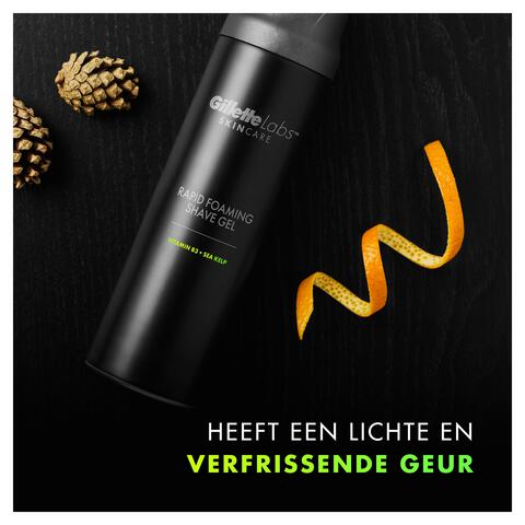 GilletteLabs Scheergel Snel Schuimend 198 ML