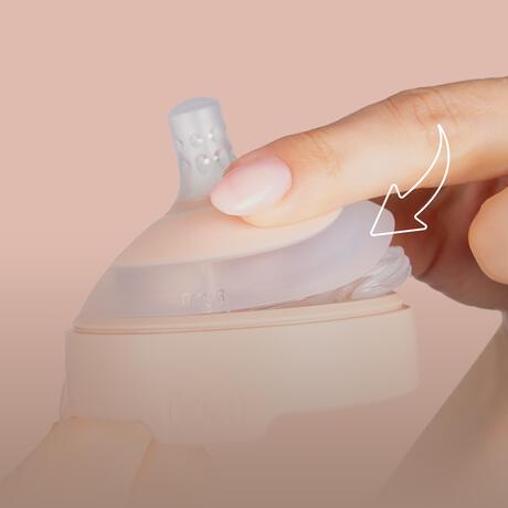 Difrax LOVI Mammafeel Fles 0+ M 150 ML