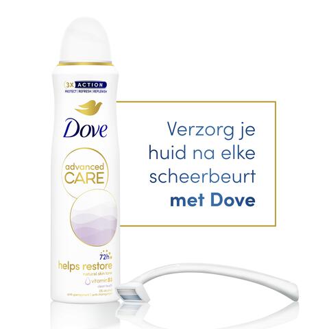 Dove Advanced Care Clean Touch Anti-Transpirant Deodorant Spray 150 ML