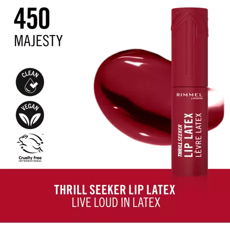 Rimmel London Thrill Seeker Lip Latex 450 Majesty
