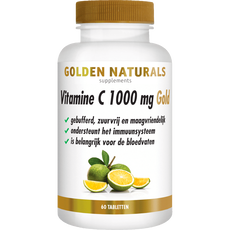 Golden Naturals Vitamine C 1000 mg Gold Tabletten 60 stuks