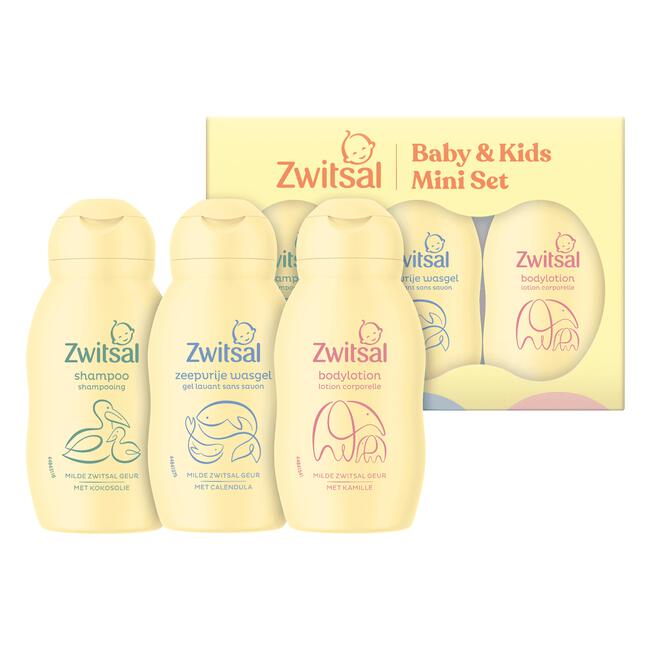 Zwitsal Trial Pack 3x75 ML 5 Stuks