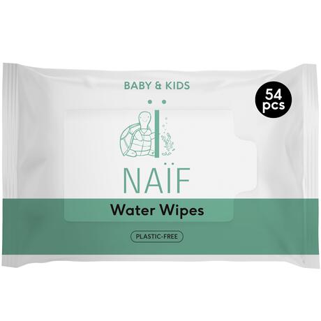 Naïf Plasticvrije Water Billendoekjes 54 stuks