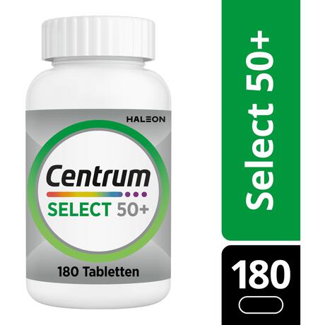 Centrum Select 50+ Multivitaminen Tabletten 180 stuks
