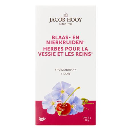 Jacob Hooy Theezakjes Blaas en Nier 20 stuks