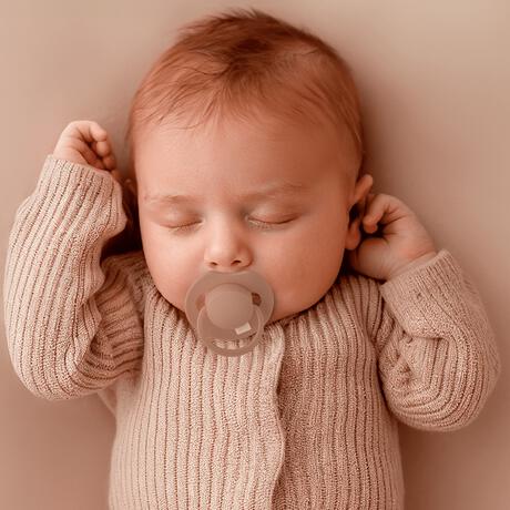 Difrax LOVI Prime Fopspeen 6-18 Maanden Nude/Blush BPA-vrij