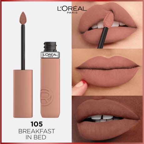 L'Oreal Paris Matte Resistance Lipstick 105 Breakfast In Bed