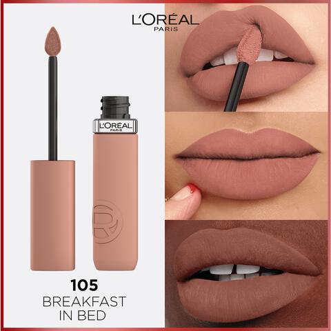 L'Oreal Paris Matte Resistance Lipstick 105 Breakfast In Bed