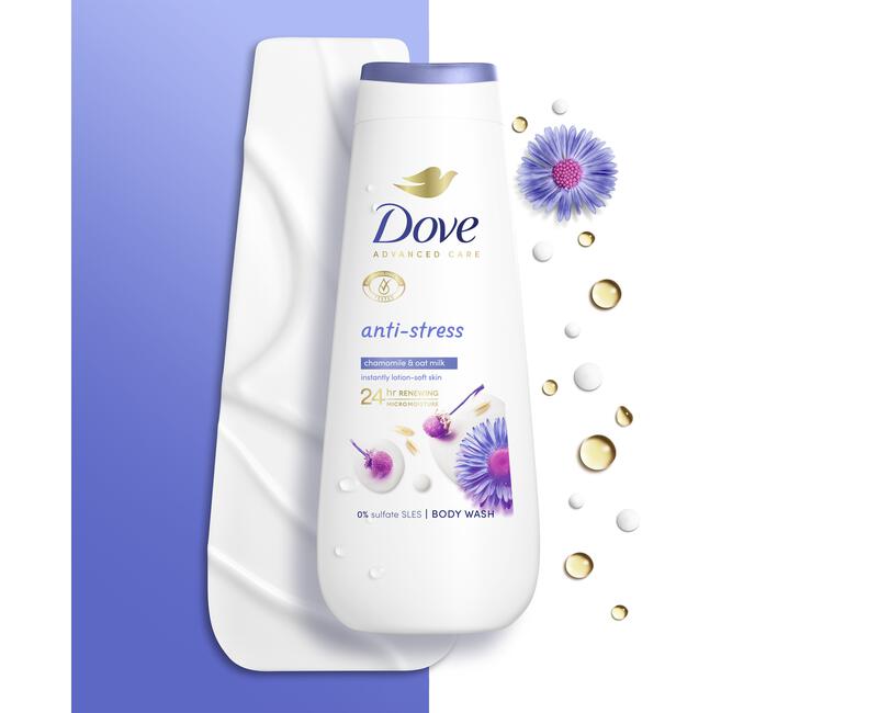 Dove Advanced Care Showergel Anti Stress 225 ML