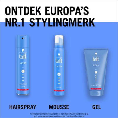 Taft Styling Ultra Haarmousse 200 ML