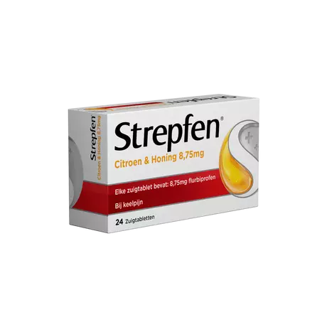 Strepfen Citroen & Honing 8,75 MG Zuigtabletten 24 Stuks