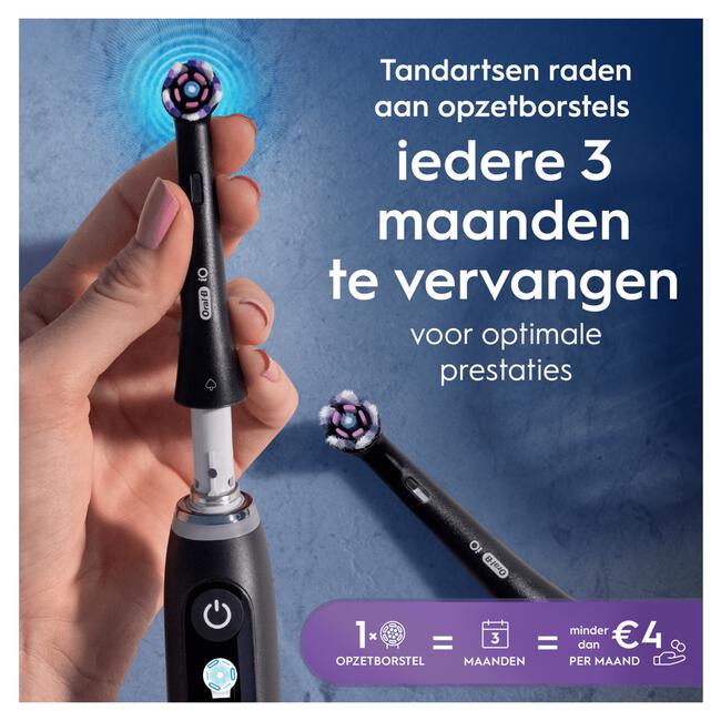 Oral-B iO Radiant White Opzetborstels Wit 2 Stuks