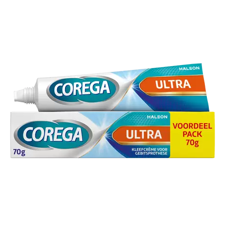 Corega Ultra Kleefcrème Gebitsprothese 70 gram