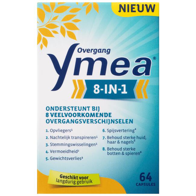 Ymea Overgang 8-in-1 64 Capsules