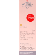 Louis Widmer Getinte Dagverzorging UV 20 Naturel 01 Zonder Parfum 30 ML