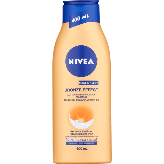 Nivea Bronze Effect Body Lotion Lichte Tot Medium Huid Body Lotion 400 ML Etos