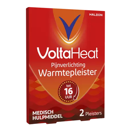 VoltaHeat Pijnverlichting Warmtepleister 2 stuks