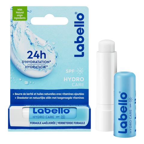 Labello Hydro Care Lippenbalsem 24u Hydratatie SPF15 1 Stuk