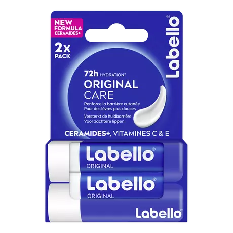Labello Original 24u Hydratatie Lippenbalsem Duopack