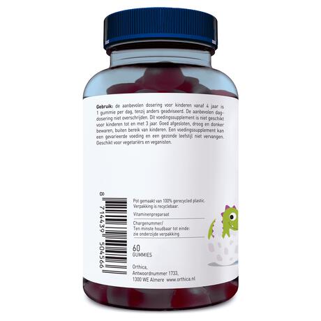 Orthica Dino Multi Gummies 60 stuks