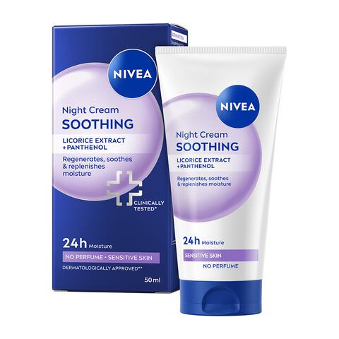 NIVEA Essentials +24H Sensitive Nachtcrème 50 ML