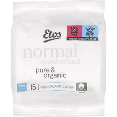 Etos Pure & Organic Ultra Normal 15 stuks