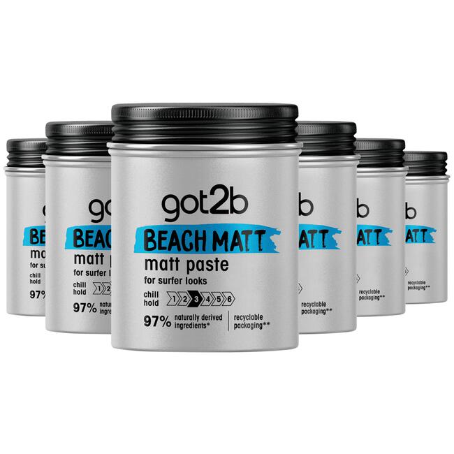 Schwarzkopf Got2b Beach Matt Paste 100 ML