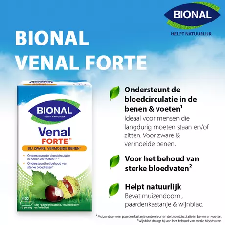 Bional Venal Forte Capsules 40 stuks