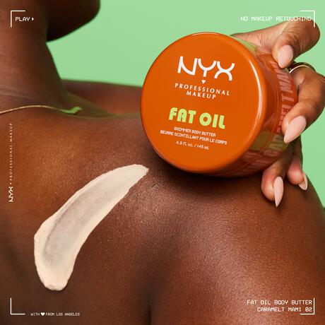 NYX Professional Makeup Fat Oil Caramelt Mami Body Butter Mini 50 ML