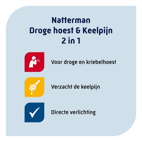 Natterman Droge Hoest & Keelpijn 150 ML