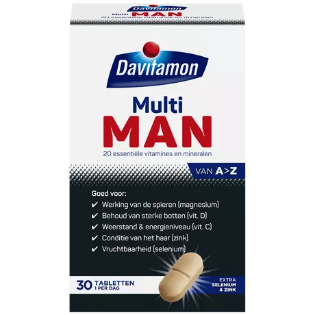Davitamon Multi Man Tabletten 30 stuks