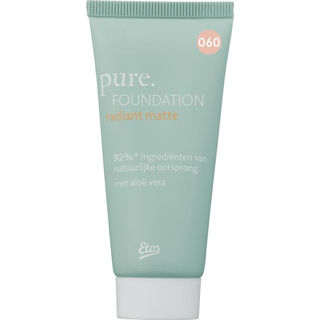 Etos Pure Foundation Radiant Matte 060 Cool Beige