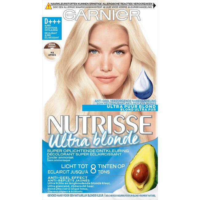 Garnier Nutrisse Ultra Blonde Oplichtende Ontkleuring Haarverf D+++