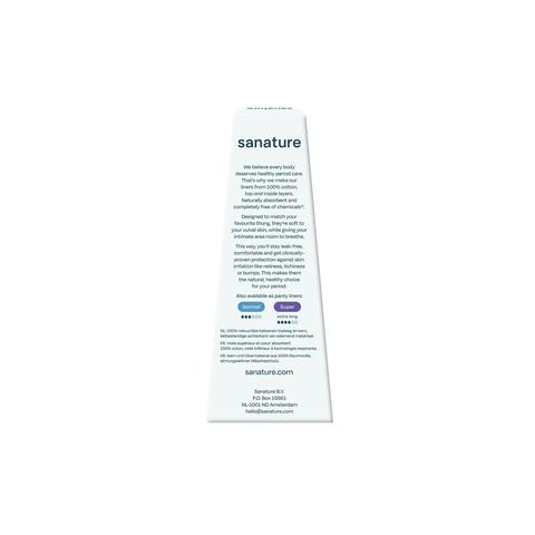Sanature 100% Katoenen Inlegkruisjes String 24 stuks