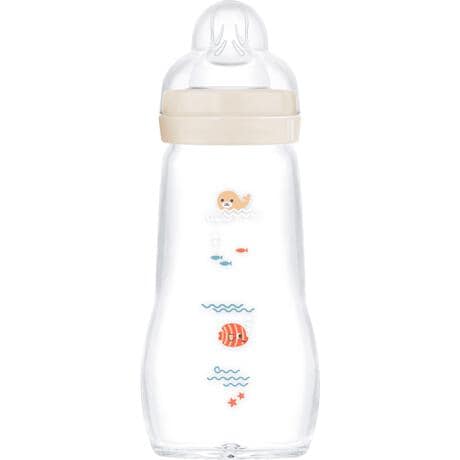 MAM Baby Feel Good Glass Bottle Babyfles Uni 260 ML