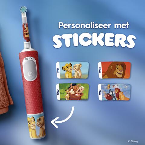 Oral-B Pro Kids 3+ Lion King Elektrische Tandenborstel 