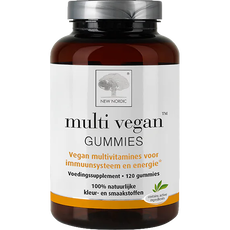 New Nordic Multi vegan gummies 120 tabs