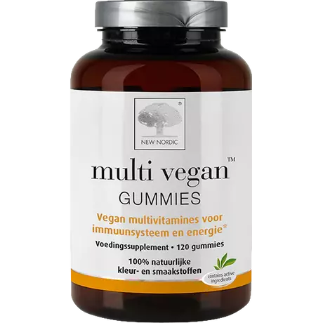 New Nordic Multi Vegan Gummies Tabletten 120 stuks