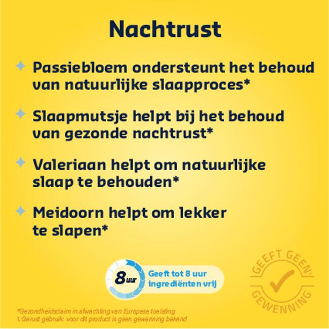 Shiepz Nachtrust 8 uur 30 tabletten