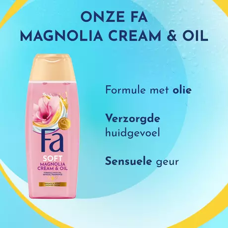 Fa Magnolia Cream & Oil Douchecrème  250 ML