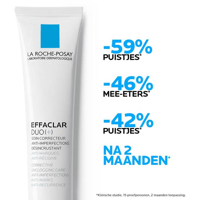 La Effaclar DUO[+] Dagcrème Onzuivere Huid 40 ML |