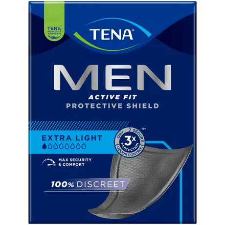 TENA Men Active Fit Protective Shield Extra Light Incontinentieverband 14 stuks