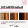 L'Oréal Paris Excellence Crème Verzorgende Crèmekleuring 7.43 Koper Goudblond