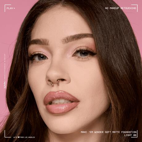 NYX Professional Makeup Make 'EM Wonder Foundation 06 Light