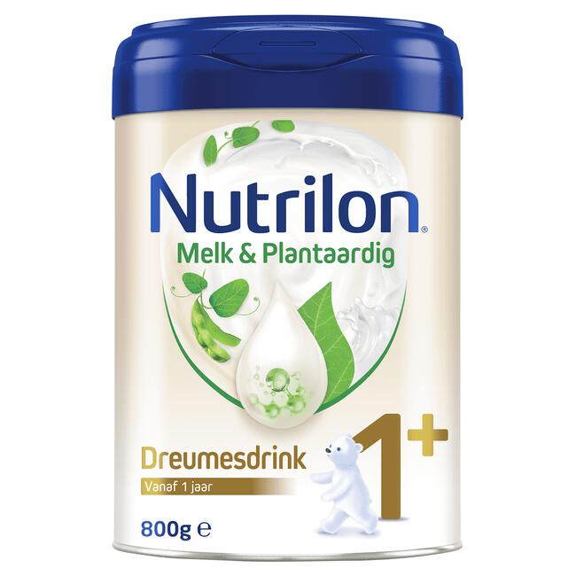 Nutrilon Melk & Plantaardig 1+ Dreumesdrink Vanaf 12 Maanden 800 GR