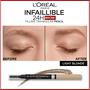 L'Oréal Paris Infaillible 24H Brow Filling Triangular Wenkbrauwpotlood 8.0 Light Cool Blond