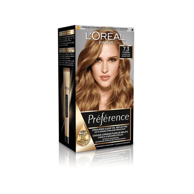L'Oréal Paris Préférence Permanente Haarverf 7.3 Floride