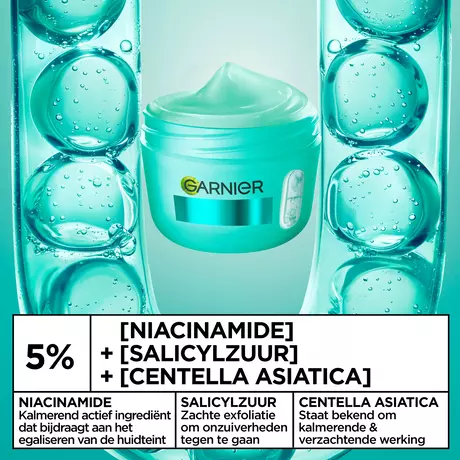 Garnier Salicylic Fresh & Matte Hydraterende Sorbet Creme 85 ML